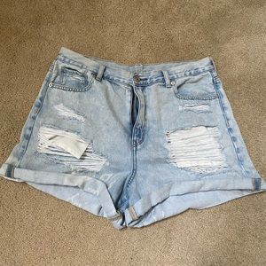 American Eagle Mom Jean Shorts